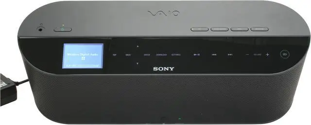 Alt view image 9 of 15 - SONY VAIO VGF-WA1/B Black Wireless Digital Music Streamer Single