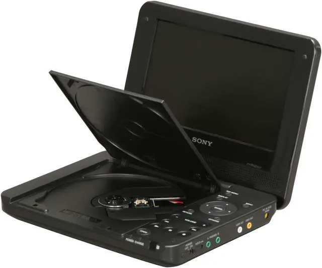 Alt view image 9 of 11 - SONY DVP-FX730 7" Portable DVD Player