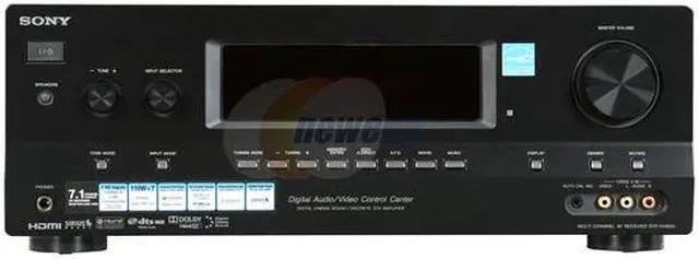 Alt view image 3 of 6 - SONY STR-DH800 7.1-Channel Home Theater A/V Receiver