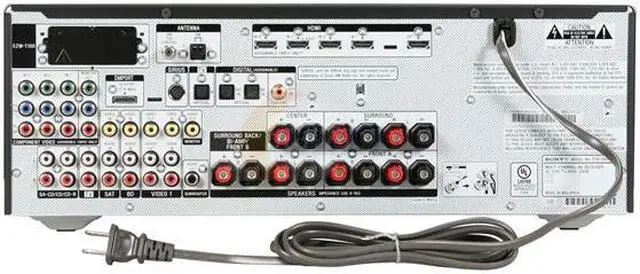 Alt view image 5 of 6 - SONY STR-DH800 7.1-Channel Home Theater A/V Receiver