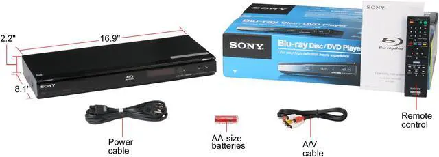 Alt view image 4 of 4 - Sony Blu-ray Player BDP-S360