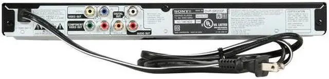 Alt view image 4 of 5 - Sony DVD Player DVP-SR200P/B