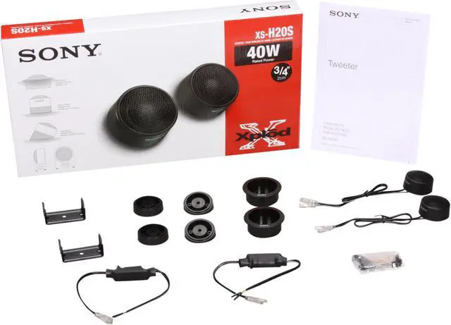 Alt view image 5 of 5 - SONY Tweeter 130 Watts Peak Power Component Tweeter