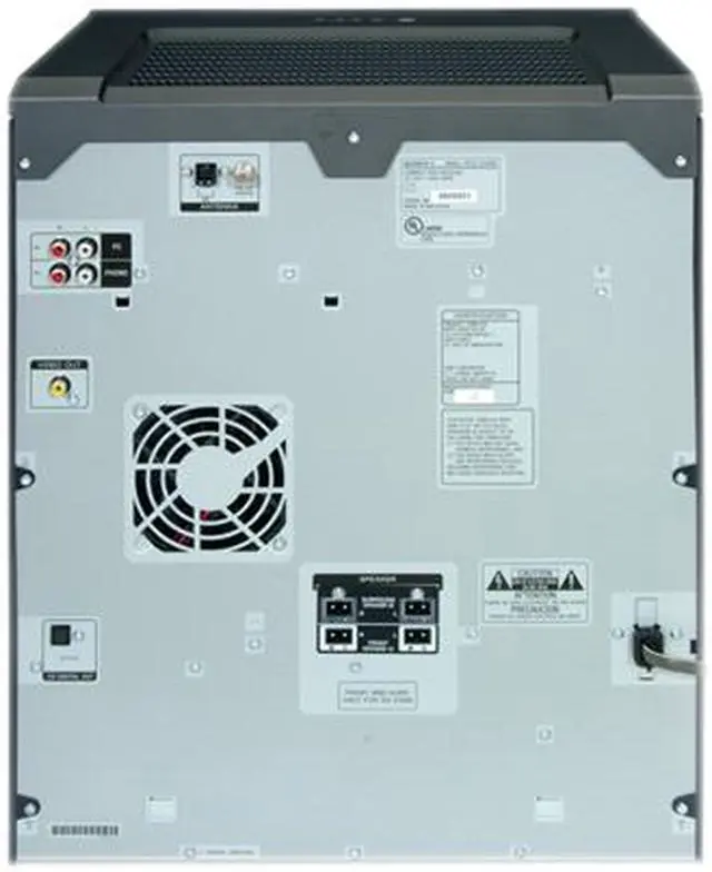Alt view image 5 of 7 - SONY CD/Radio 5-Disc Changer Muteki Hi-Fi Music System LBT-ZX99i