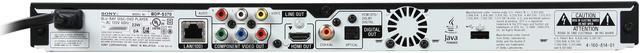 Alt view image 4 of 5 - Sony WiFi Ready Blu-ray Player BDP-S370