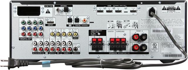 Alt view image 4 of 5 - SONY 7.1-Channel Home Theater A/V Receiver STR-DH710