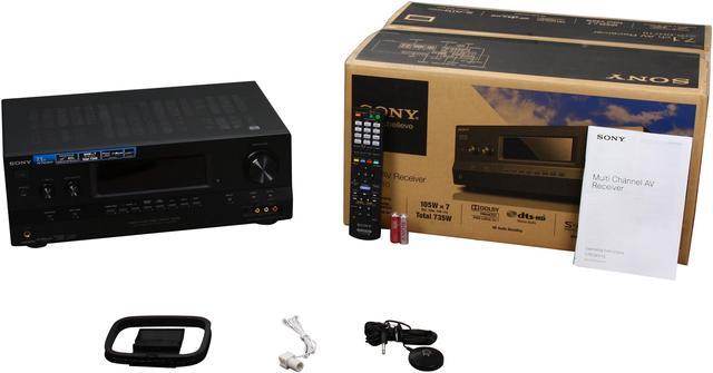 Alt view image 5 of 5 - SONY 7.1-Channel Home Theater A/V Receiver STR-DH710
