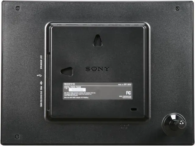 Alt view image 3 of 4 - SONY DPF-D810 Digital Photo Frame