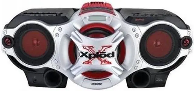 Alt view image 2 of 2 - Sony Xplod Radio/CD/Cassette Player/ Recorder Boombox CFD-G700CP
