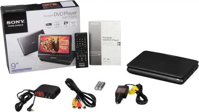 Alt view image 7 of 7 - SONY DVP-FX970 9" Portable DVD Player