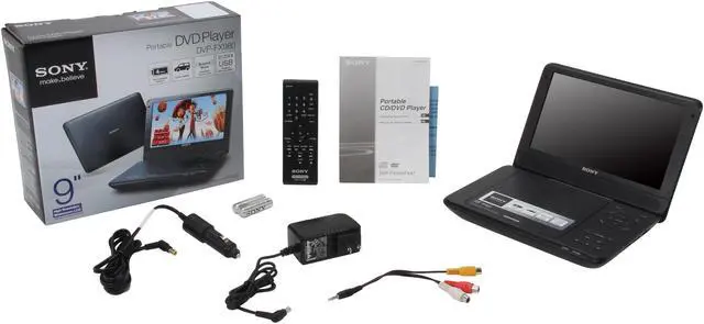 Alt view image 8 of 8 - SONY DVP-FX980 9" Portable DVD Player with USB Port