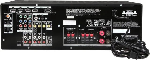 Alt view image 4 of 6 - SONY STR-DH520 7.1-Channel, 3D pass-through 6 HD inputs 4 HDMI HD Cinema Sound A/V Receiver