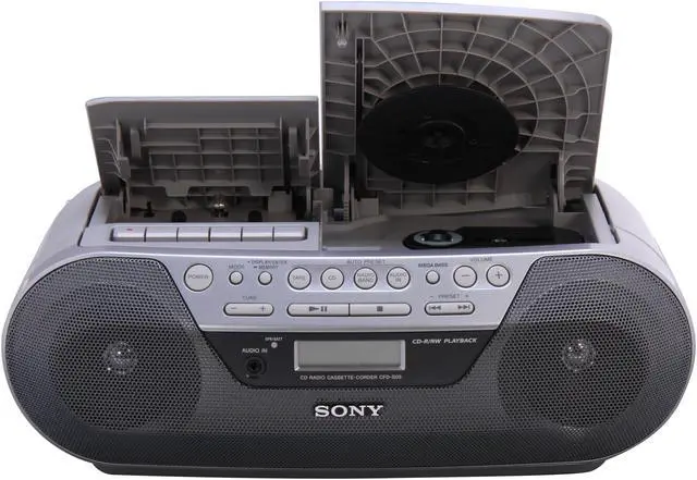 Alt view image 2 of 6 - Sony CD Radio Cassette Recorder CFD-S05