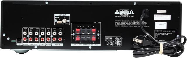 Alt view image 4 of 5 - Sony 200W Stereo Receiver - STR-DH130