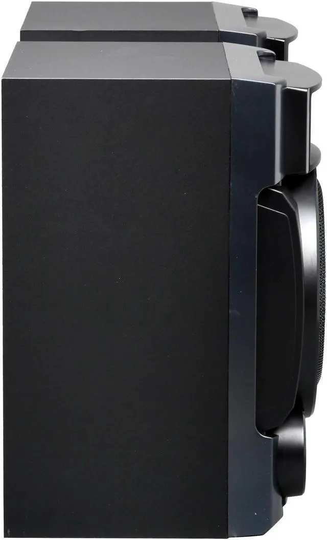 Alt view image 8 of 15 - SONY MHC-EC909iP Mini Hi-fi Music Shelf System 540 Watts, Single CD Player, AM/FM Radio, iPod Dock (works With IiPhone), Clock, Alarm And Sleeper Timer