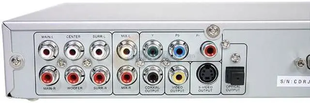 Alt view image 4 of 6 - RjTECH DVD Player RJ-1500DVXII