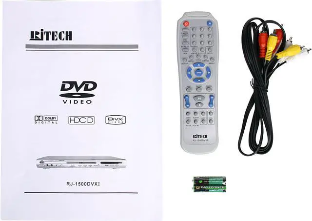 Alt view image 5 of 6 - RjTECH DVD Player RJ-1500DVXII