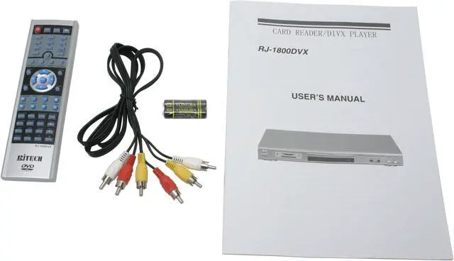 Alt view image 5 of 6 - RjTECH DVD Player RJ-1800DVX