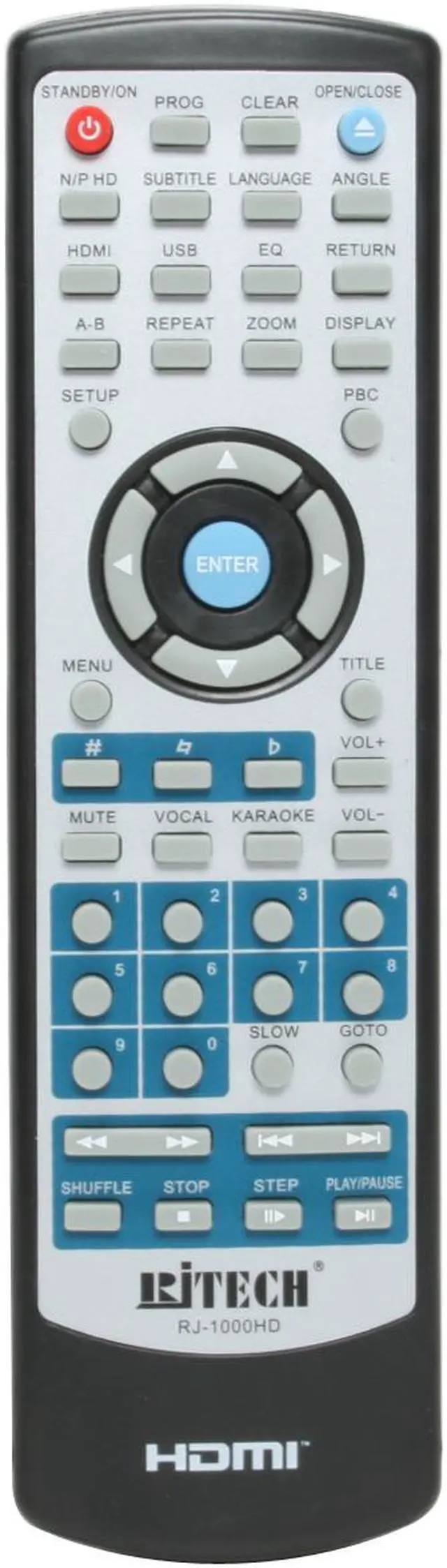 Alt view image 10 of 11 - RjTECH DVD Player RJ-1000HD