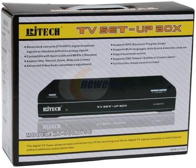 Alt view image 7 of 7 - RjTECH RJ-900ATSC Digital TV Tuner