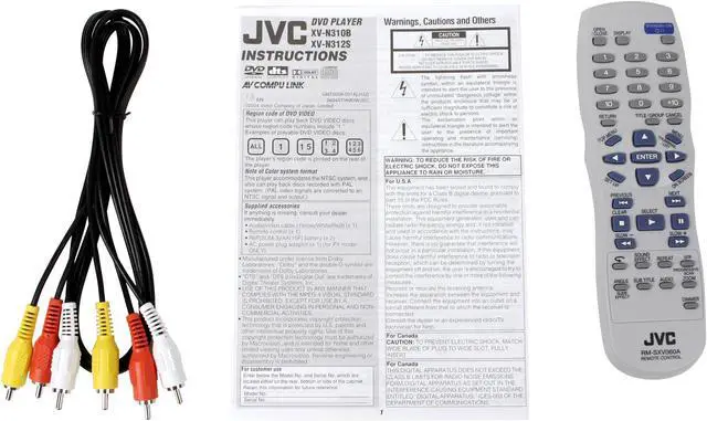 Alt view image 5 of 6 - JVC DVD Player XV-N312S