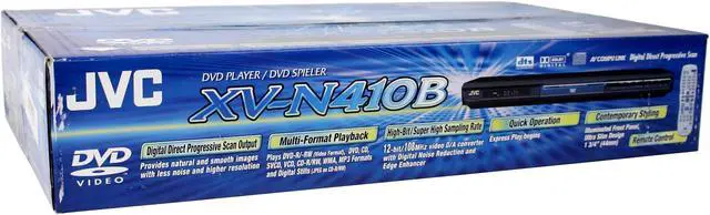 Alt view image 5 of 6 - JVC DVD Player XV-N410B