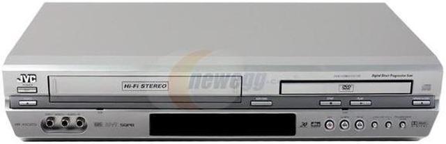 Reproductor VHS combo JVC VCR/DVD HR-XVC27U con control