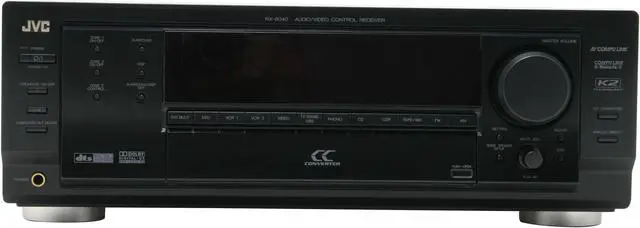Alt view image 2 of 7 - JVC RX-8040B 6.1-Channel Audio Video Control Receiver