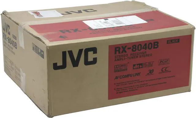 Alt view image 7 of 7 - JVC RX-8040B 6.1-Channel Audio Video Control Receiver