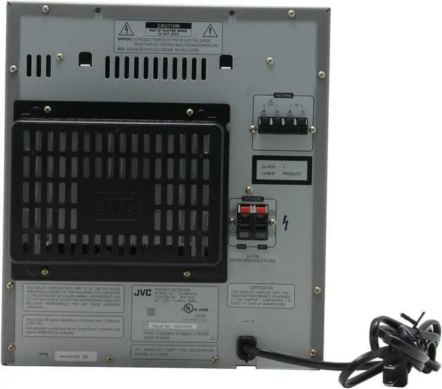 Alt view image 4 of 8 - JVC CD/Cassette/MP3/Radio 3-CD Carousel Changer Mini Audio System MX-KC4