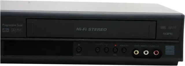 Alt view image 5 of 9 - JVC DVD Player & VCR Combo HRXVC18B