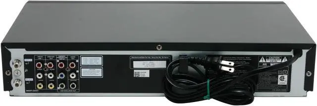 Alt view image 6 of 9 - JVC DVD Player & VCR Combo HRXVC18B