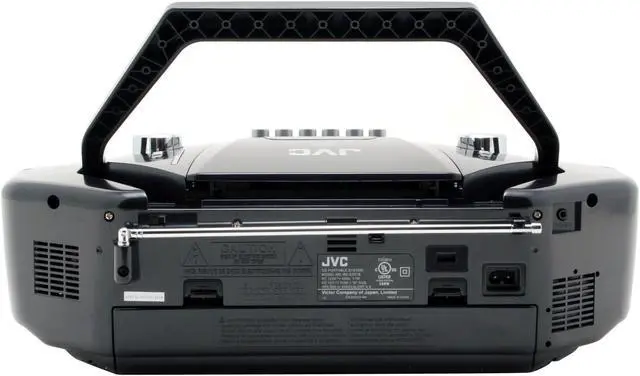 Alt view image 6 of 10 - JVC Portable CD Boom Box with Remote RCEZ31