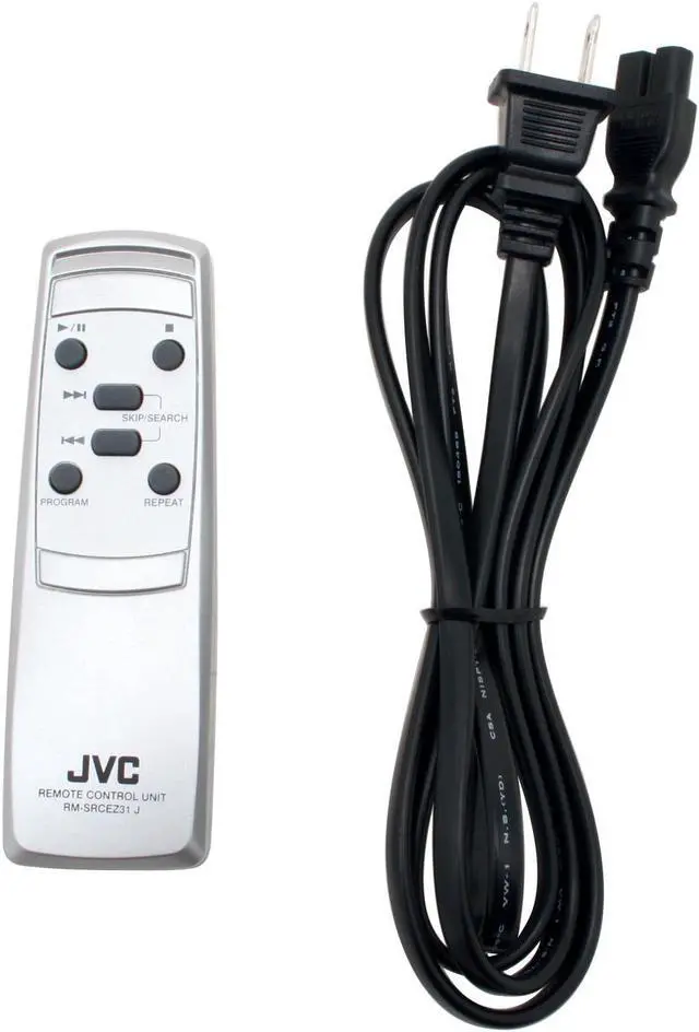 Alt view image 9 of 10 - JVC Portable CD Boom Box with Remote RCEZ31