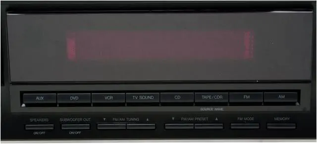 Alt view image 5 of 11 - JVC RX-5060BK 5.1-Channel Audio/Video Control Receiver