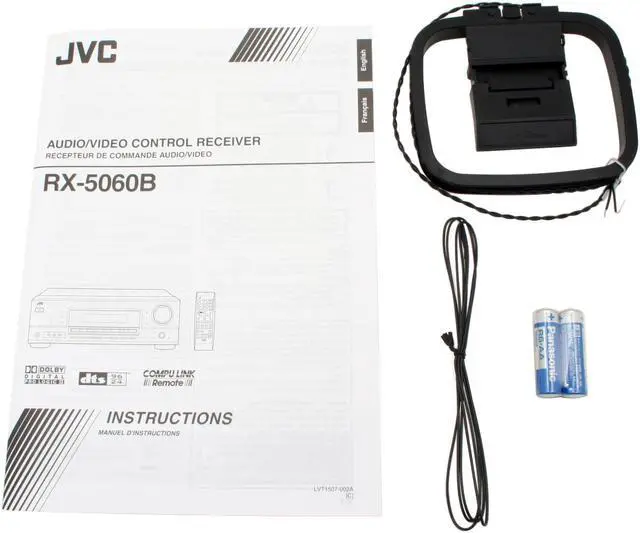 Alt view image 9 of 11 - JVC RX-5060BK 5.1-Channel Audio/Video Control Receiver