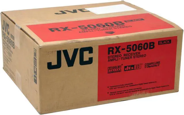 Alt view image 11 of 11 - JVC RX-5060BK 5.1-Channel Audio/Video Control Receiver