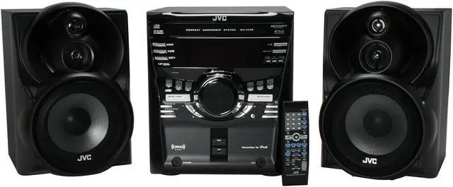Main image of JVC CD 3-Disc Changer Shelf System MX-KC58