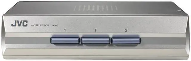 Alt view image 2 of 3 - JVC JX-66 3 x 1 Component A/V Switcher