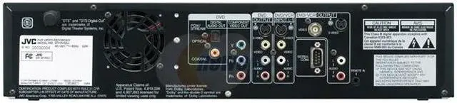 Alt view image 2 of 3 - JVC DVD Recorder & VCR Combo SR-MV55US