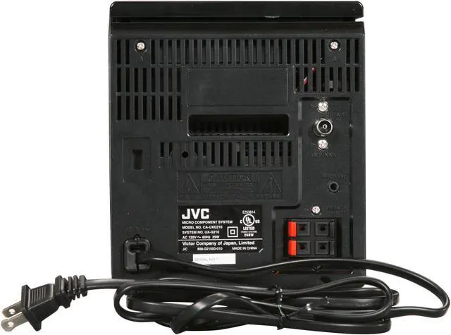Alt view image 5 of 12 - JVC CD/Radio 1-Disc Changer Micro Component System UX-G210