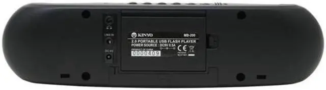 Alt view image 4 of 6 - KINYO MB-200 2 Watts 2.0 Portable USB Flash Player