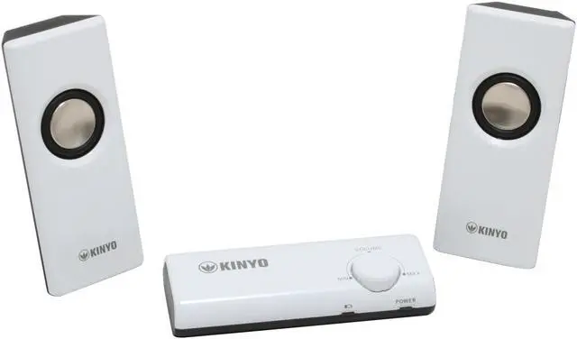 Main image of KINYO MS-102 2 Watts 2.0 Audio Zone Sound System