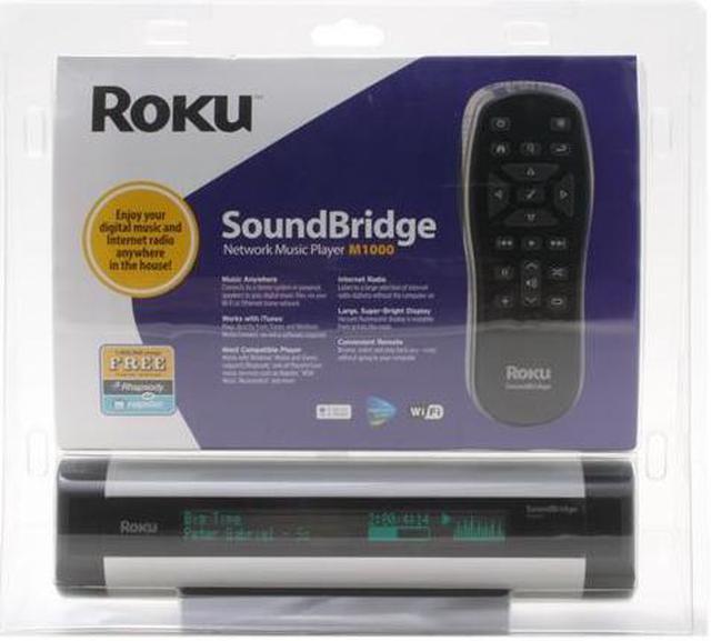 Store Roku SoundBridge Network Music Player M1000 New