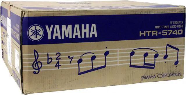 Alt view image 6 of 6 - YAMAHA HTR-5740 6.1-Channel Digital Home Theater Receiver