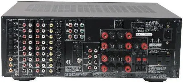 Alt view image 4 of 6 - YAMAHA HTR-5790 7.1-Channel Digital Home Theater Receiver