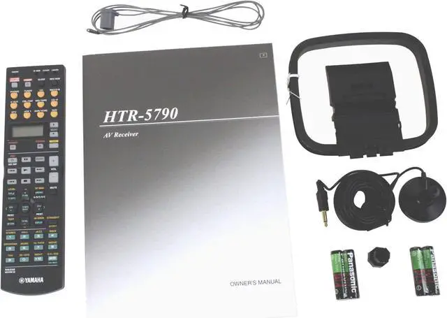 Alt view image 5 of 6 - YAMAHA HTR-5790 7.1-Channel Digital Home Theater Receiver