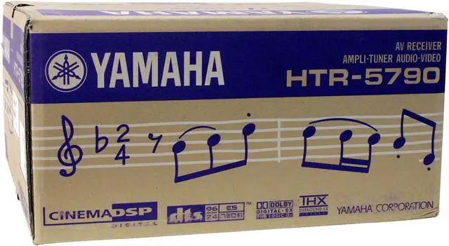 Alt view image 6 of 6 - YAMAHA HTR-5790 7.1-Channel Digital Home Theater Receiver