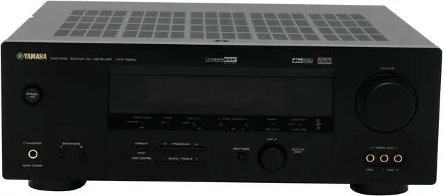 Alt view image 2 of 6 - YAMAHA HTR-5840 6.1-Channel Digital Home Theater Receiver