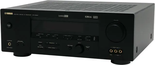 Alt view image 3 of 6 - YAMAHA HTR-5840 6.1-Channel Digital Home Theater Receiver